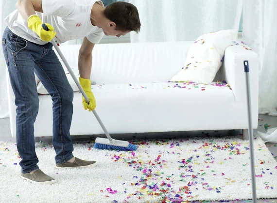 After Party Cleanup Same Day